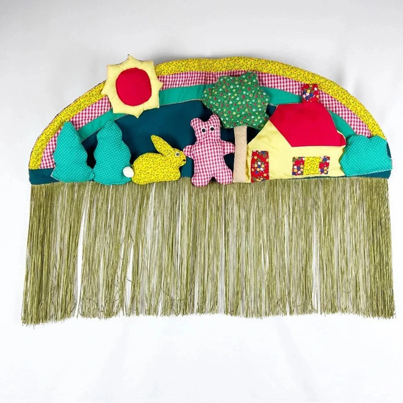 Vintage Other - Vintage Hand-sewn Wall Decor